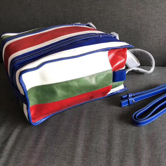 BALENCIAG巴黎世家 BALENCIAGA Bazar Shopper手袋29cm 條紋手提袋  BL1487